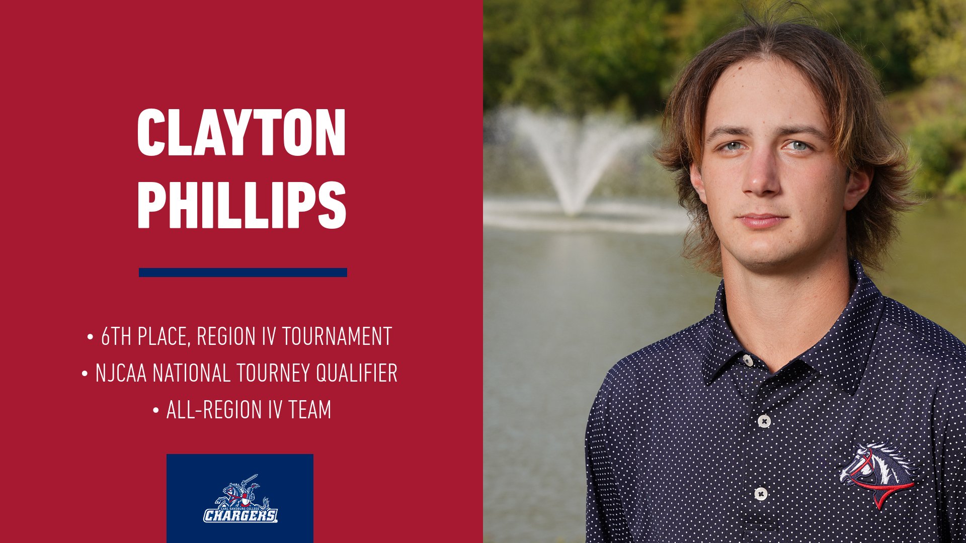 Sandburg Men&rsquo;s Golfer Phillips Punches Ticket to Nationals Again