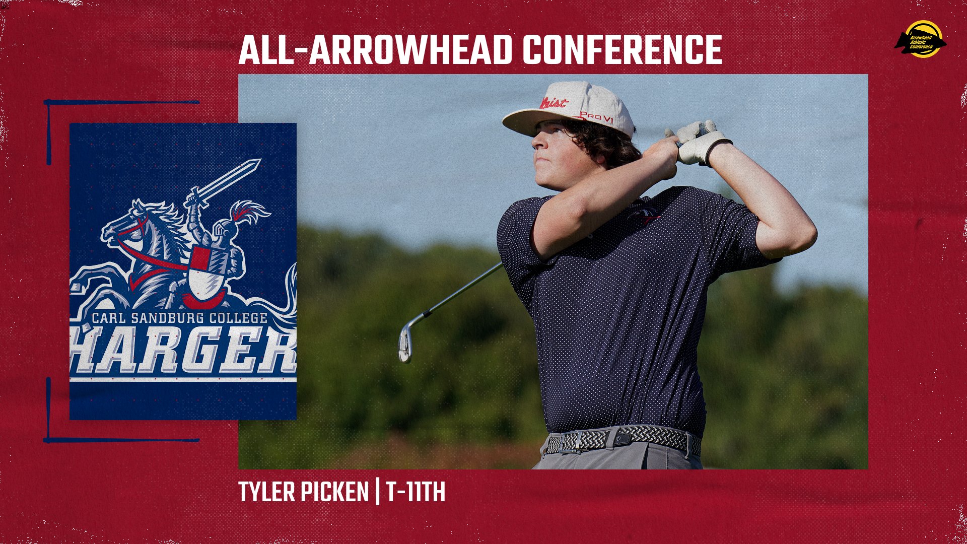Chargers Men&rsquo;s Golfer Picken Earns Spot on All-Arrowhead Conference Team
