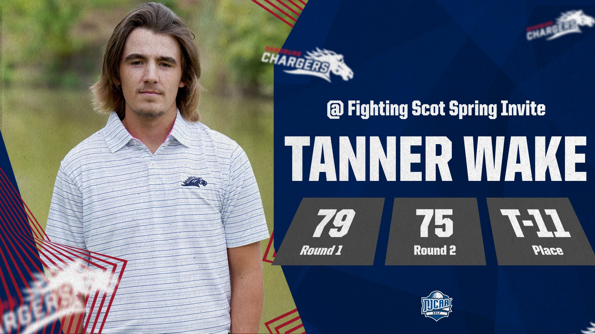 Hoosen, Wake tie for 11th to pace Chargers at Fighting Scot Spring Invite