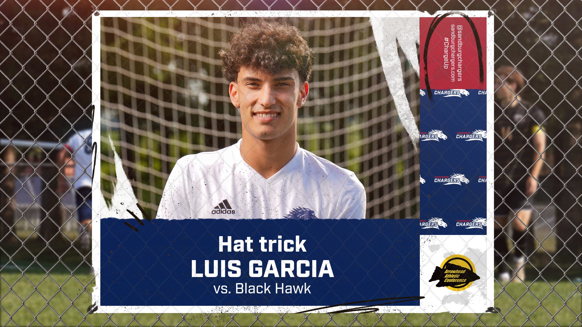 Garcia&rsquo;s hat trick leads Sandburg in 6-0 rout of Black Hawk