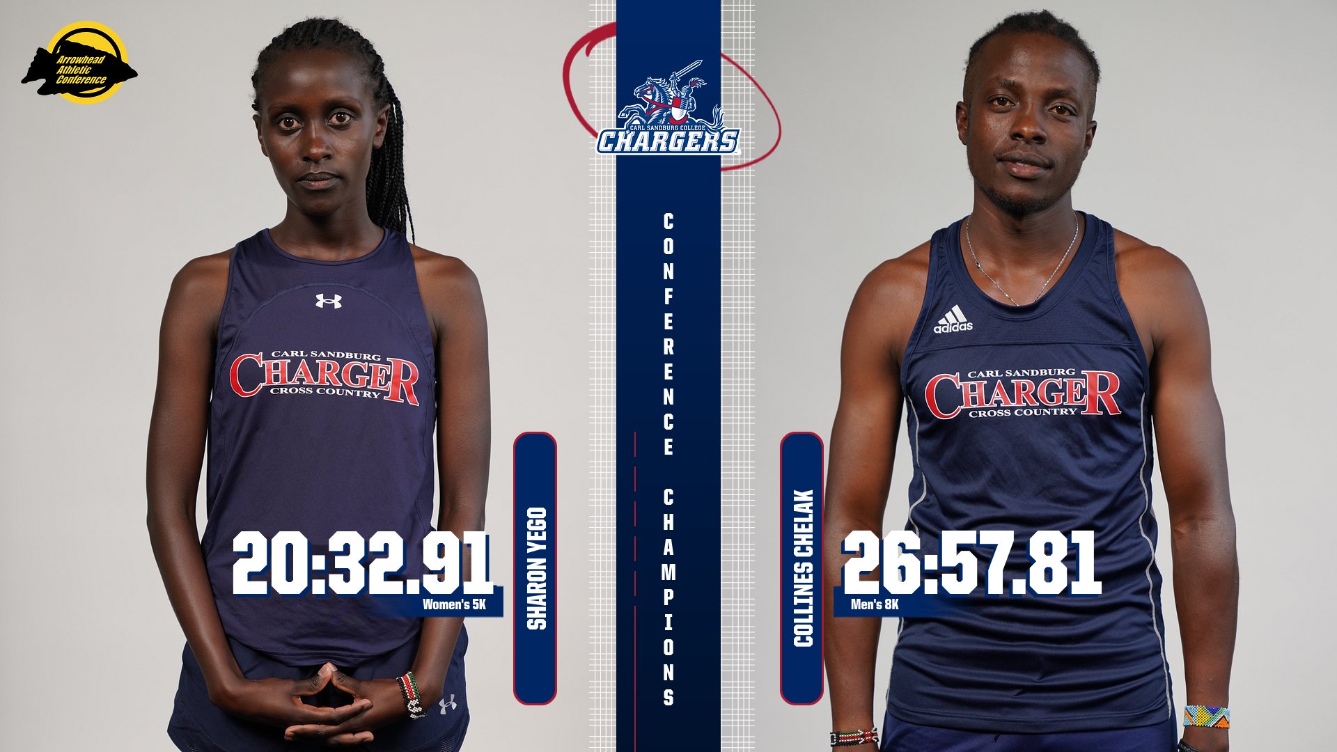 Chargers Sweep Individual Titles, Win Men&rsquo;s Championship at Arrowhead Conference Meet