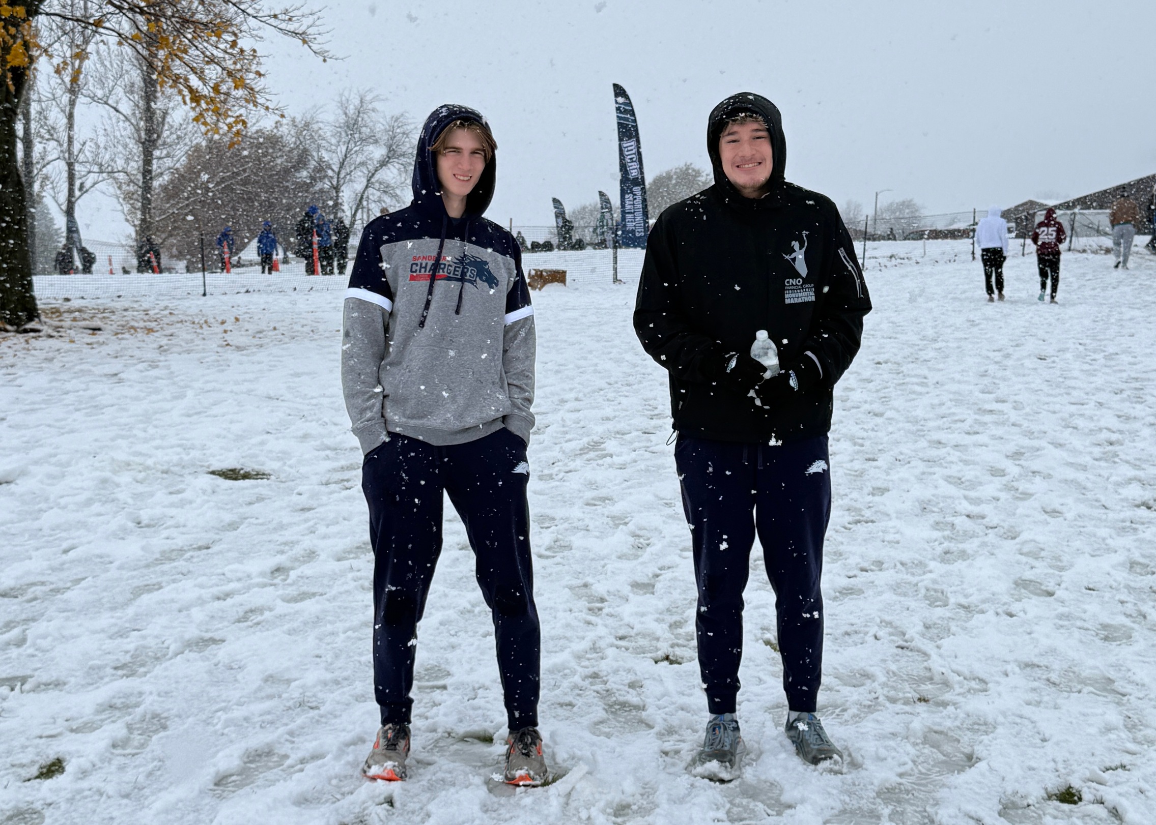Sandburg&rsquo;s Peterson, Martin complete season at snow-covered national meet