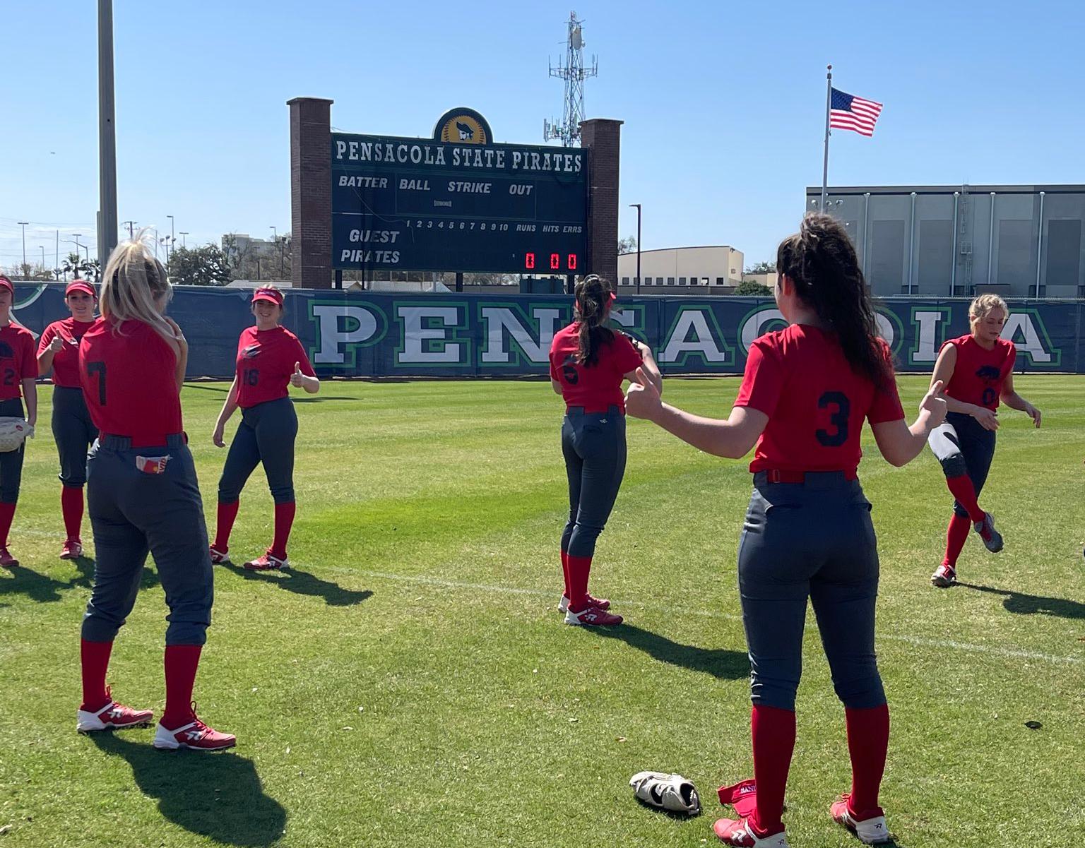 Sandburg Softball Wraps Up Spring Break Trip vs. Sun Chiefs