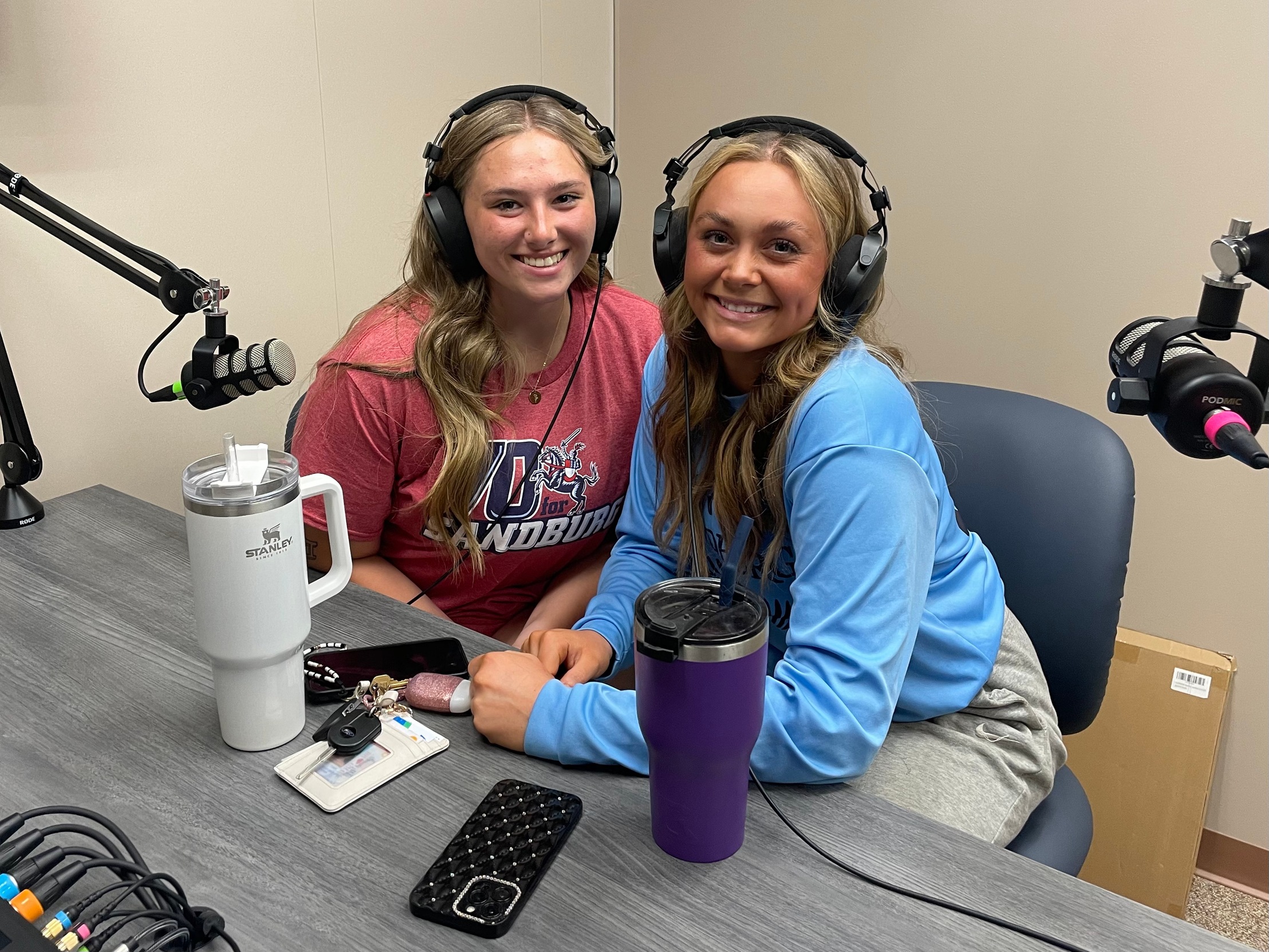 Sandburg Athletics Podcast, Episode 13: The Wolfe of Ball Street &mdash; Emma Wolfe & Maleaha Nagel