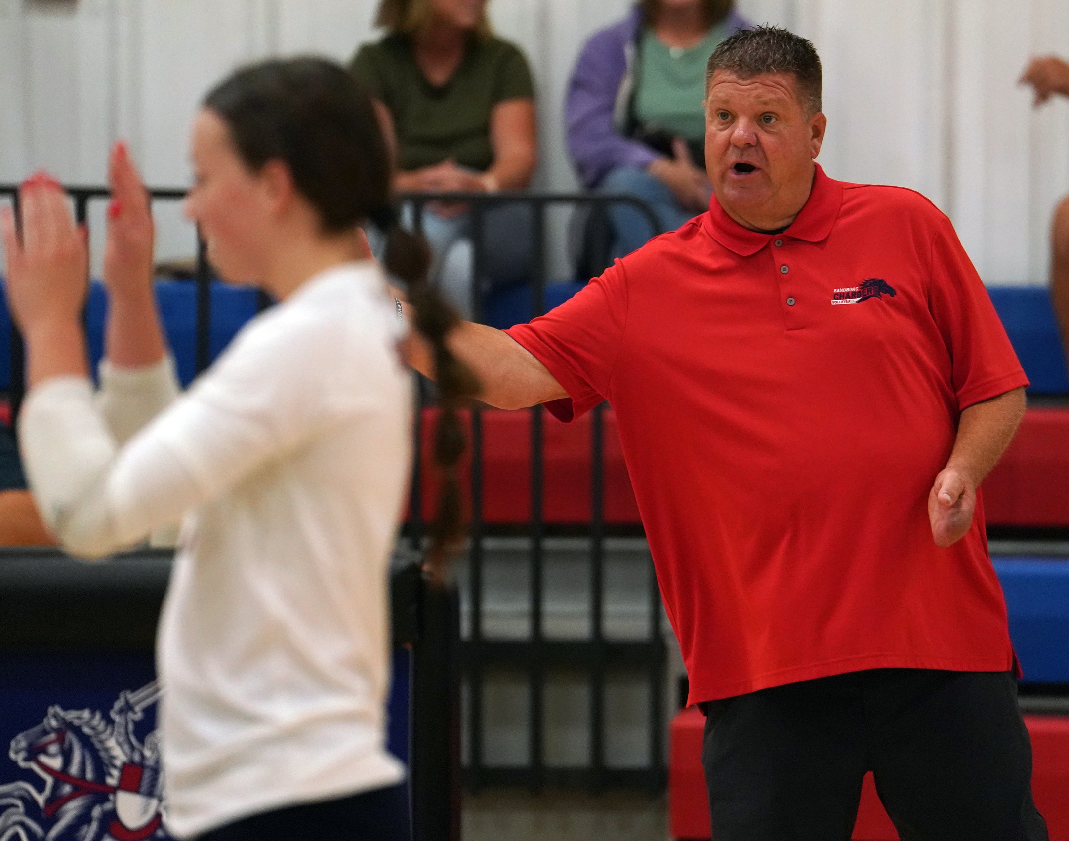 No. 19 Warriors handle Chargers in 3 sets