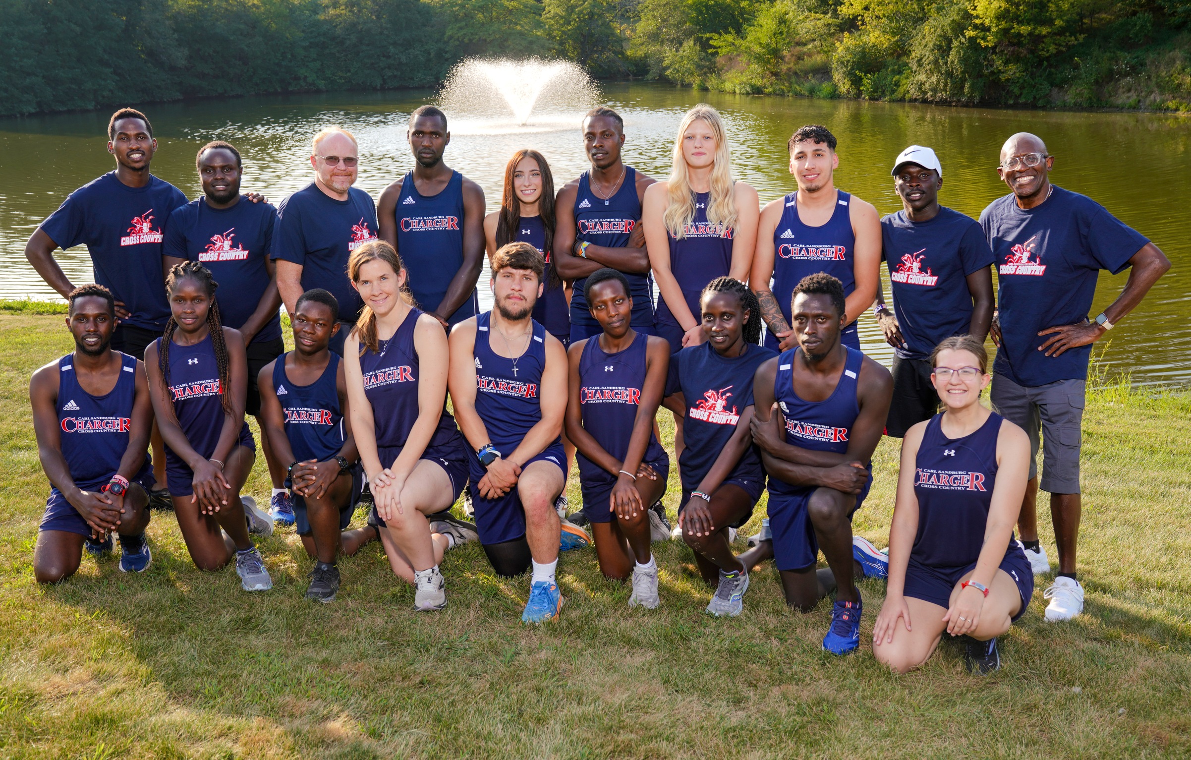 2023 Sandburg cross country teams