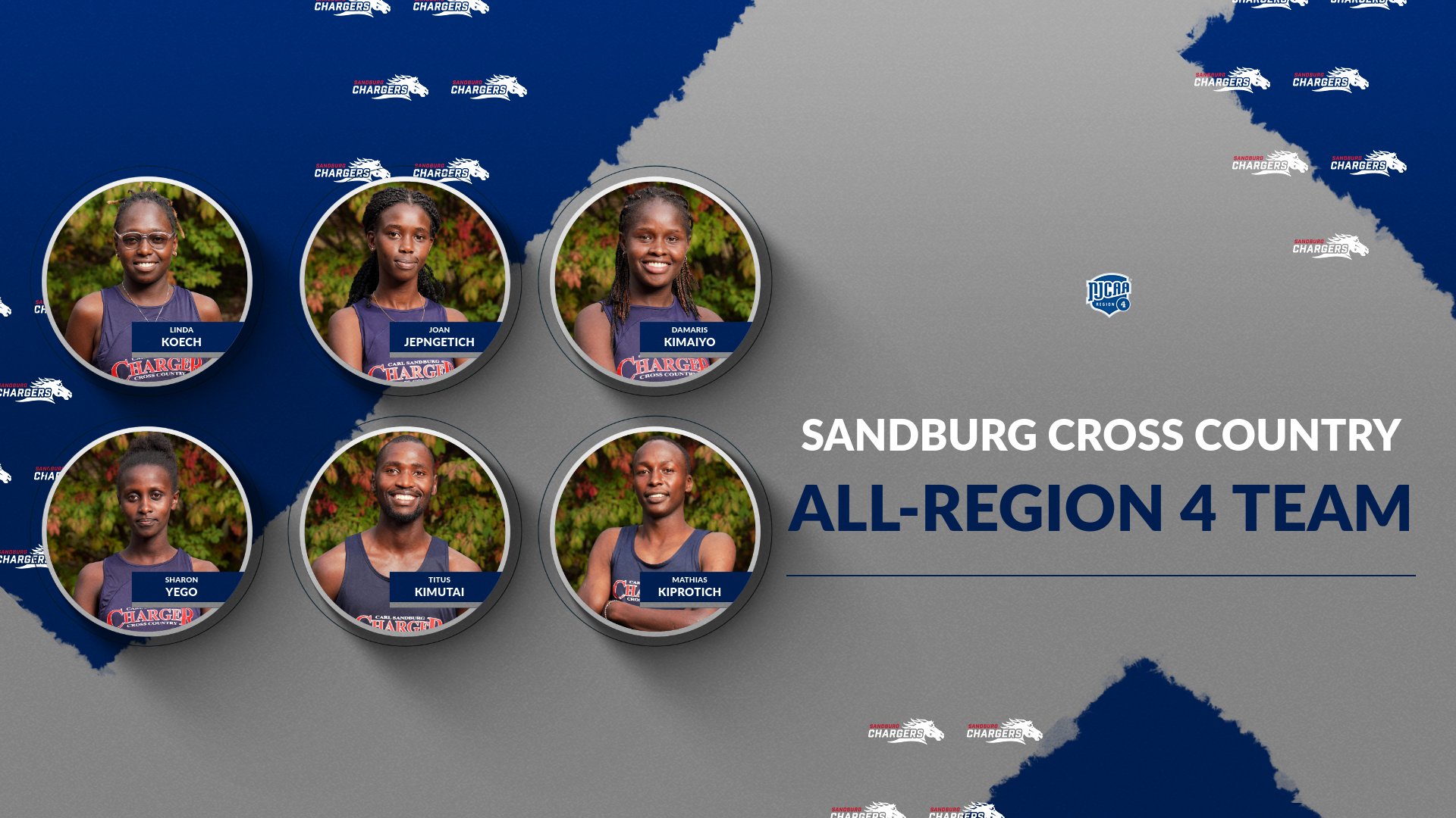 Koech wins Region 4 XC title as Sandburg women&rsquo;s team, 2 men qualify for nationals